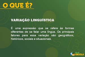 O que é variação linguística? - Brasil Escola