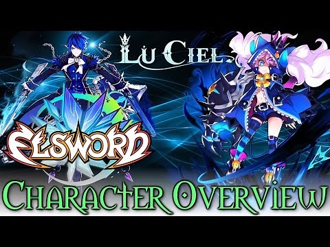 Elsword - Luciel Character Overview + Job Change