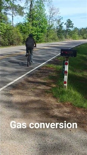 #gas #conversion #kit on a #bicycle