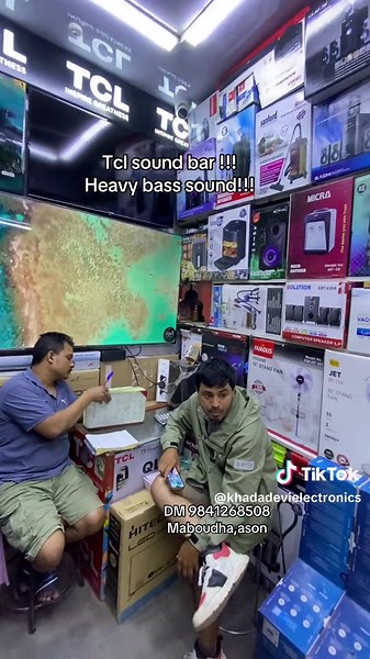 High-Quality Tcl Sound Bar with Heavy Bass
