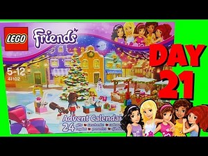 Lego Friends Advent Calendar Day 21 Opening