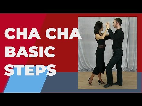 Cha Cha basic Steps Lesson - The Basic In Place for beginners