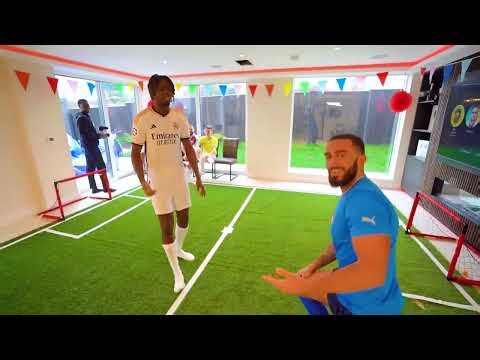 SV2! I Built a SECRET Football Stadium in My Room