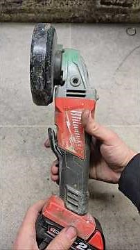 Saving a Broken Milwaukee 18v cordless grinder that's wont start. #Milwaukee #workshop