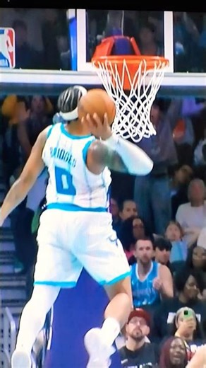 Miles Bridges with the best kind of rebound🔥💯🔥