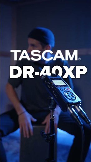 DR-40XP capturing this performance with clarity that does it justice.