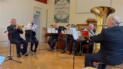 Band C have been out and about playing at Canley Church, the Snowball at Nailcote Hall, and at a carol service at Acorn Lodge led by Retired Envoy John Vale and Major David Stephenson (Nuneaton Corps). | Coventry City Salvation Army Band