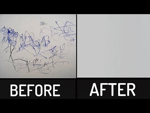 How to Remove Permanent Marker from any Surface | At Home