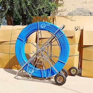 [Hot Item] Traceable Continuous Cobra Cable Puller, Fiberglass FRP GRP Duct Rodder