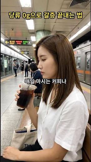 당류 0g에 15칼로리?! 커피 대신 마시는 초간단 탄산 콤부차 ☕
