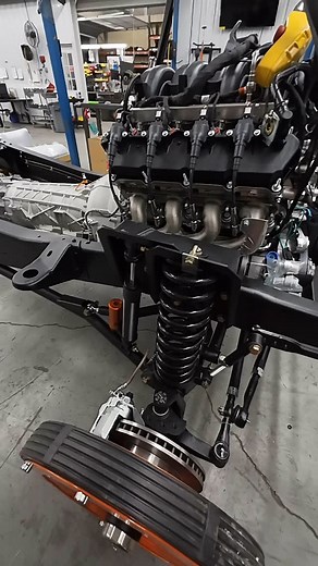 Warning: Another monster is being built! 7.3L Godzilla powertrain package is dropping into a converted 1969 crew cab long bed F350 chassis. The truck shop is about to get real interesting! #fordtrucks #fordperformance #godzillaswap | Kincer Chassis