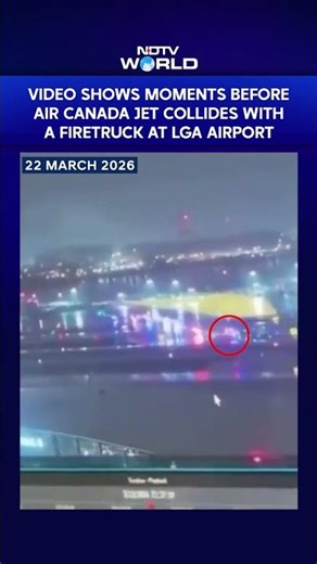 Air Canada Crash On Camera: Video Shows Moments Before Fatal Air Canada Jet Crash At LaGuardia