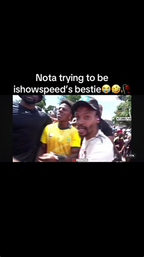 Nota's Attempt to Connect with Ishowspeed