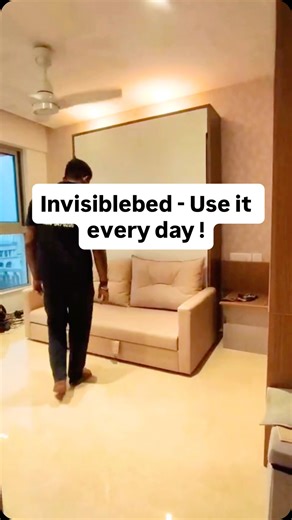 Futur Decor Solutions Pvt Ltd on Instagram: "Invisiblebed - Use it everyday ! Transform your space instantly with Invisiblebed. Shop now at www.Invisiblebed.com For enquiries call 1800 547 0209 Visit our Experience Center - Mumbai Store - Futur Decor Solutions Pvt Ltd, Dosti Imperia,Shop no. S1-25, 1st-floor Ghodbunder Rd, Manpada,Thane West, Thane, Maharashtra, 400607 Bangalore Store - #298, 8th A Main Rd, Koramangala, 4th Block, Bengaluru, Karnataka 560034 Hyderabad Store - Futur Decor Solutio