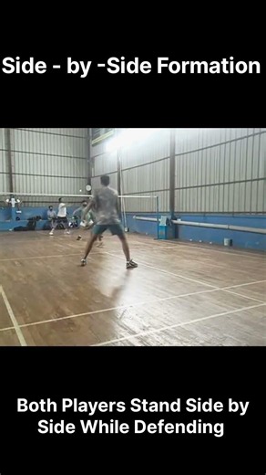 Side - by - Side Formation (Badminton Doubles).#Fijord Moonlight (Draugr Balled)