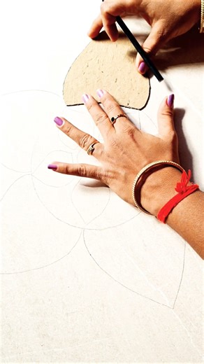 Super Easy Rangoli Design for Beginners | Beautiful & Quick Rangoli Tutorial✨ priyankas_ rangoli_