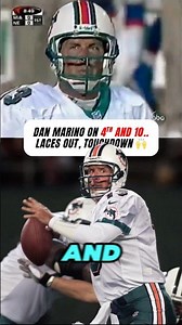 Dan Marino on 4th and 10.. Laces Out!! #Phinsup