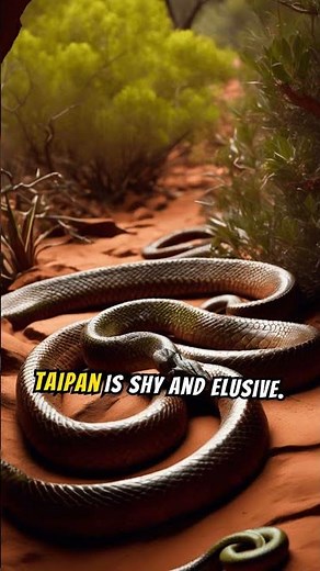 Inland Taipan - the world's most venomous snake that a single bite could kill up to 100 people