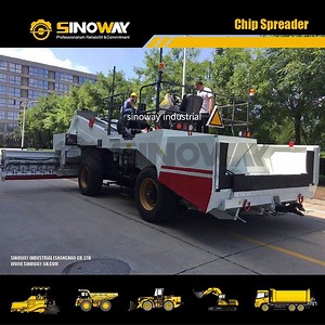 [Hot Item] Chip Spreader Machine Sinoway 6 M Rock Gravel Spreader