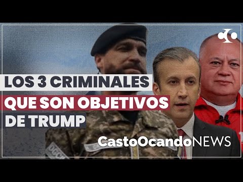 The 3 CRIMINALS who are TRUMP'S TARGETS