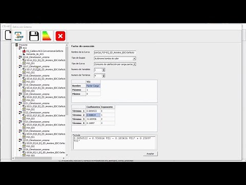 HULC: Curvas de funcionamiento de las bombas de calor a carga parcial