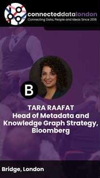 Beyond Technology: The Human blueprint for building an Enterprise #KnowledgeGraph #datascience #ai