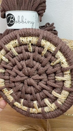 How to add a new piece of cord to your coiled basket