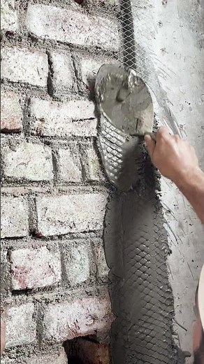 Crack Prevention with Mesh – Plastering Pro Trick! 🔧