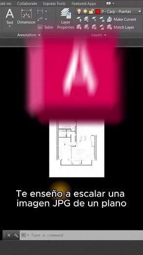 ¿Cómo escalar imágenes en AutoCAD? Más tips y tutoriales en nuestro perfil. #AutoCAD #Cursoonlinedeautocad #cursosonlinearquitectura #estudiantesarquitectura #Dibujo #Escalado #AutoCAD #DiseñoAsistidoPorComputadora #CAD #DibujoTécnico #Arquitectura #revitbim