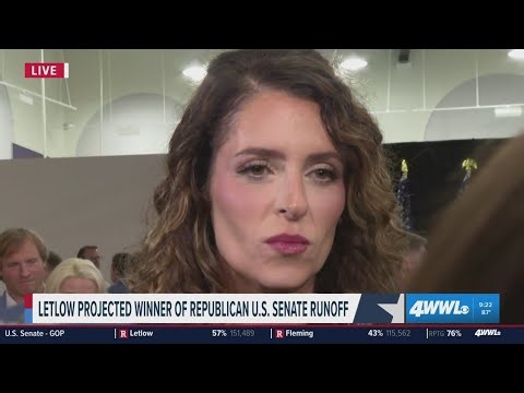 Julia Letlow says she is ready to get to work after a projected GOP Senate primary victory