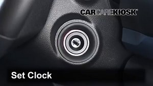 How to Set the Clock / Change Time on a 2021 Kia Seltos S 2.0L 4 Cyl.