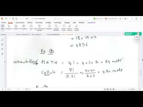 Exercices corrigés TD Probabilité ( S3 économie et gestion)