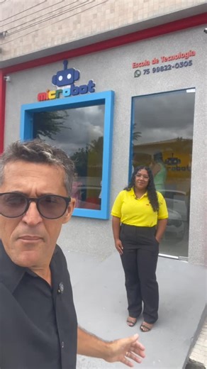 Alô André Lopes on Instagram: "@andrelopesfilmagens mostra o futuro para Coité ➡️ @microbot.escola É oficial: a Microbot chegou! 🤖✨ Clebraremos a inauguração da Microbot – Escola de Robótica e Tecnologia, um espaço criado para despertar a criatividade, desenvolver o raciocínio e preparar mentes brilhantes para o futuro. 🚀📚 Aqui, aprender é construir, programar e inovar desde cedo. Seja bem-vindo ao lugar onde a tecnologia encontra a educação e o amanhã começa agora! 🎮 Venha conhec