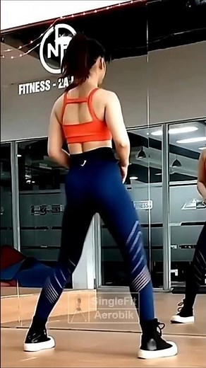 Gerakan santai buat bakar lemak Senam Aerobik Zumba #singlefitaerobik #dance #fitness