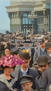 Old sayings we still use today — but their origin stories are darker than you think 🤯😳 #sayings #idioms #historical #history #phrases #etymology #HistoryTime #fblifestyle | Exploring History Reels