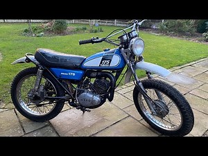 Old 1974 Yamaha DT 175 project bike