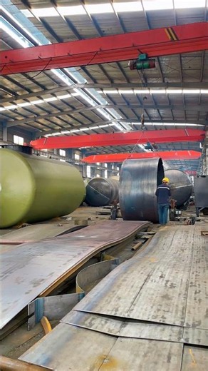 Most people have never seen the full manufacturing process of industrial storage tanks.