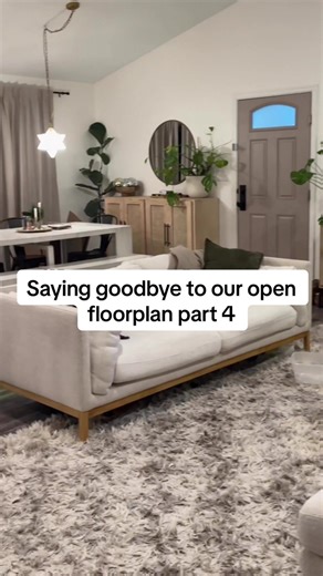 Our biggest project of 2025 and I have no regrets ✨ #diyproject #homeimprovement #openconcept