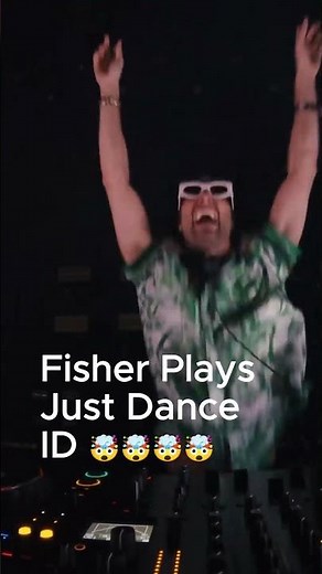 Fisher Drops Just Dance ID and the Crowd Goes Wild 🔥