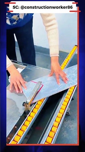 Tips and tricks on how to cut ceramic tiles quickly and properly #storytime #constructionchannel