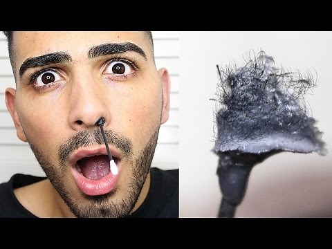 HOW TO WAX YOUR NOSE HAIRS AT HOME (NOSTRIL WAXING)