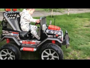 Детский джип №1 - Peg-Perego Gaucho, покатушки, джиппинг...