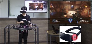 Overwatch players make their own VR rig