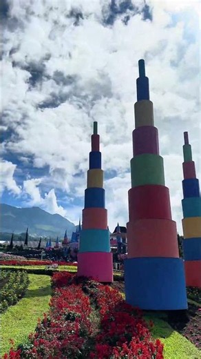 WISATA TAMAN BUNGA CELOSIA BANDUNGAN #fypシ