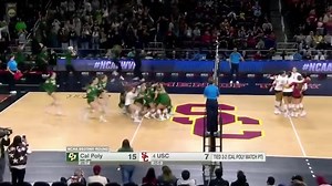 117K views · 2.6K reactions | CAL POLY UPSETS (4) USC AND IS HEADED TO THE ROUND OF 16 FOR THE FIRST TIME IN 18 YEARS  #NCAAWVB x  ESPN+ / Cal Poly Volleyball | NCAA Women's Volleyball | Facebook