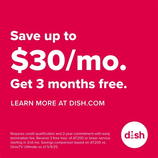 43 comments | You don’t need a genie to save on live TV. Upgrade to DISH and save up to $30/mo. compared to DIRECTV. | DISH | Facebook