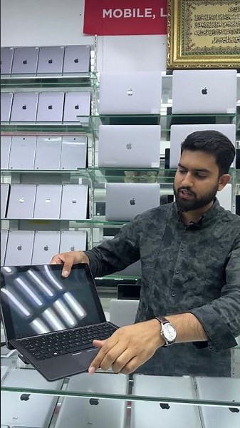 HP Pro x2 612 G2, m3 7th Gen, 4GB RAM, 128GB SSD, Detachable Touch Screen, 12" Display +971506307876