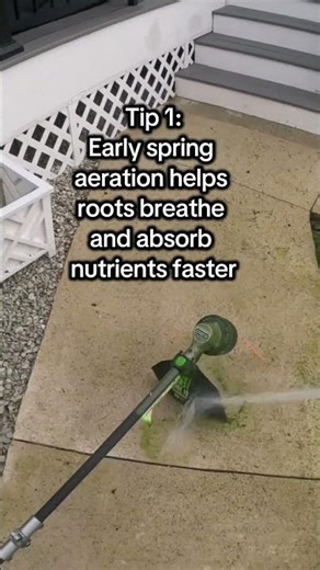 How to Early Aeration 🌱 – Simple Lawn Care Tips for Homeowners #SpringAeration #SoilHealth #LawnCare