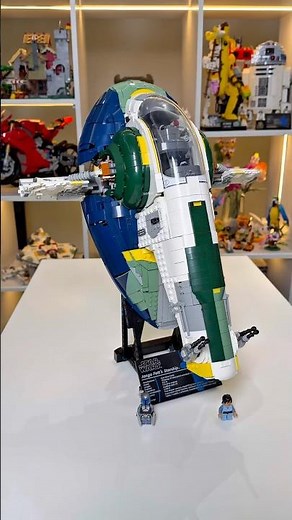 LEGO Star Wars UCS Jango Fett Starship aka Slave 1 Speed Build! #lego #rlfm #afol #75409 #reviews