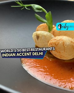 266K views · 1.9K reactions | The chef's tasting menu at the Indian Accent is priced at ₹7200 for two people. But is it worth it? Watch and find out! Read more: https://curlytales.com/a-meal-for-two-at-asias-best-indian-restaurant-is-so-expensive/ | Curly Tales | Facebook